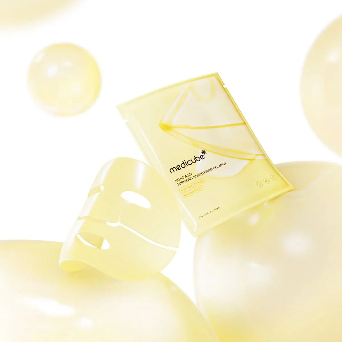 medicube Kojic Acid Turmeric Изсветляващ Гел Маска 4 броя