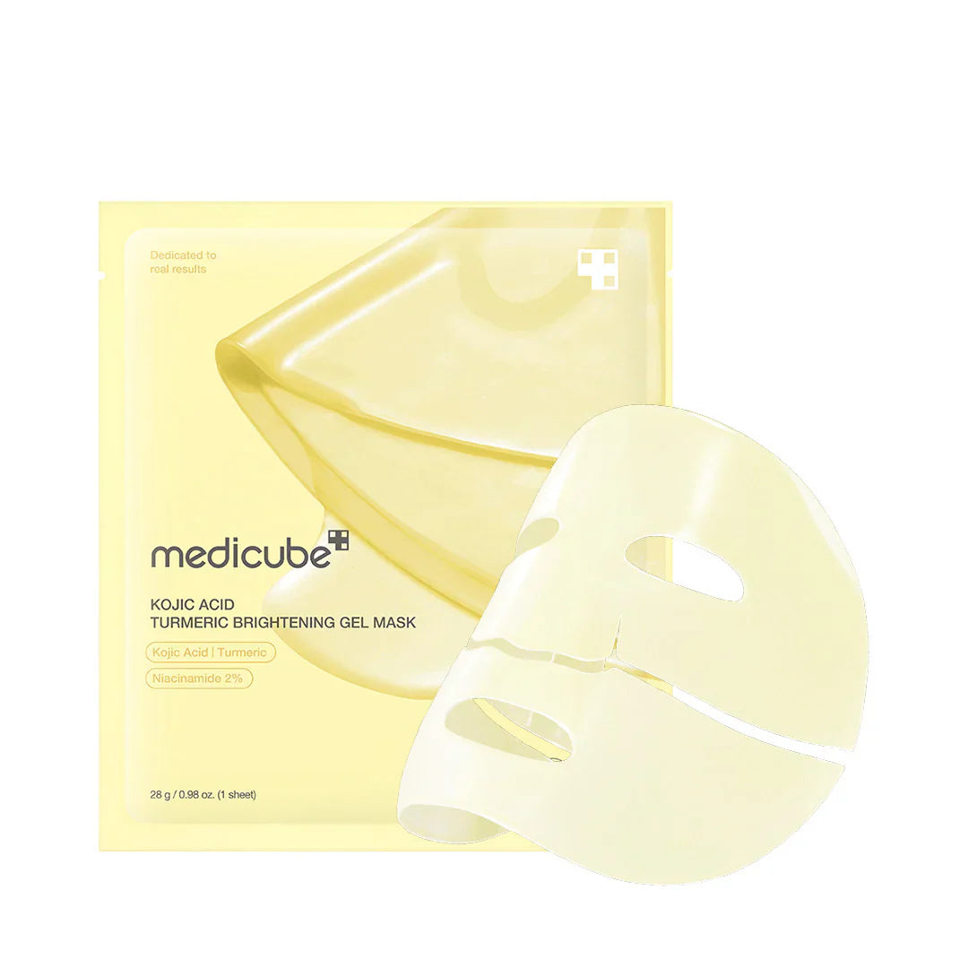 medicube Kojic Acid Turmeric Изсветляващ Гел Маска 4 броя
